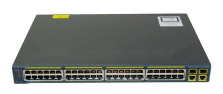 Cisco Catalyst 2960 48 Port POE Switch WS-C2960-48PST-S