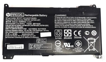 HP RR03XL 430 G4 / 440 G4 / 450 G4 / 455 G4 Battery