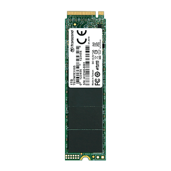 Transcend 112S Internal SSD M.2 PCIe Gen 3*4 NVMe 2280 – 1TB – TS1TMTE112S