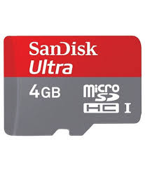 SanDisk Ultra 4GB Memory Card